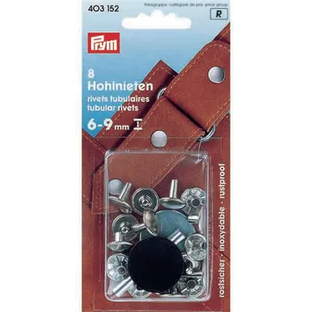 Prym Pyntenitter 6-9 mm, sølv